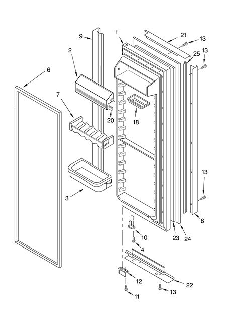 kitchenaid refrigerator parts|kitchenaid refrigerator parts catalog.